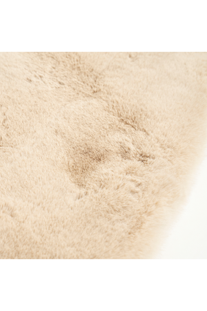 Beige Organic-Shaped Carpet | By-Boo Zena | Oroa.com