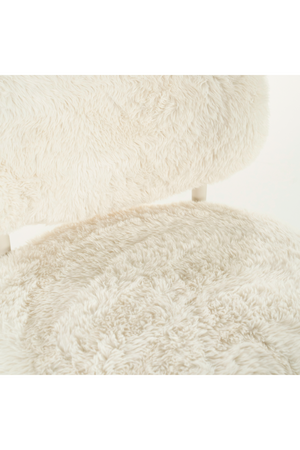 Round Furry Swivel Chair | By-Boo Furlo | Oroa.com