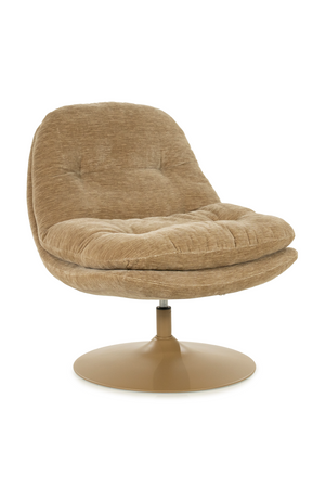 Padded Swivel Lounge Chair | By-Boo Tromba | Oroa.com