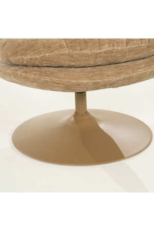 Padded Swivel Lounge Chair | By-Boo Tromba | Oroa.com