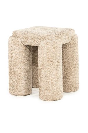 Fully-Upholstered Stool | By-Boo Omla | Oroa.com