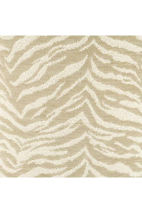 Printed Fabric Round Stool | By-Boo Tigra | Oroa.com