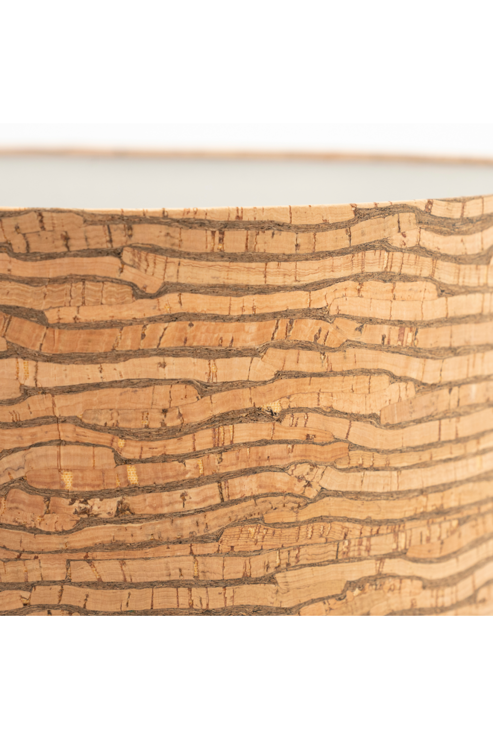 Cork Wrapped Table Lamp | By-Boo Kura | Oroa.com