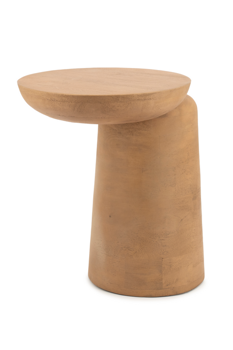 Lacquered Wood Asymmetric Side Table | By-Boo Woomble | Oroa.com