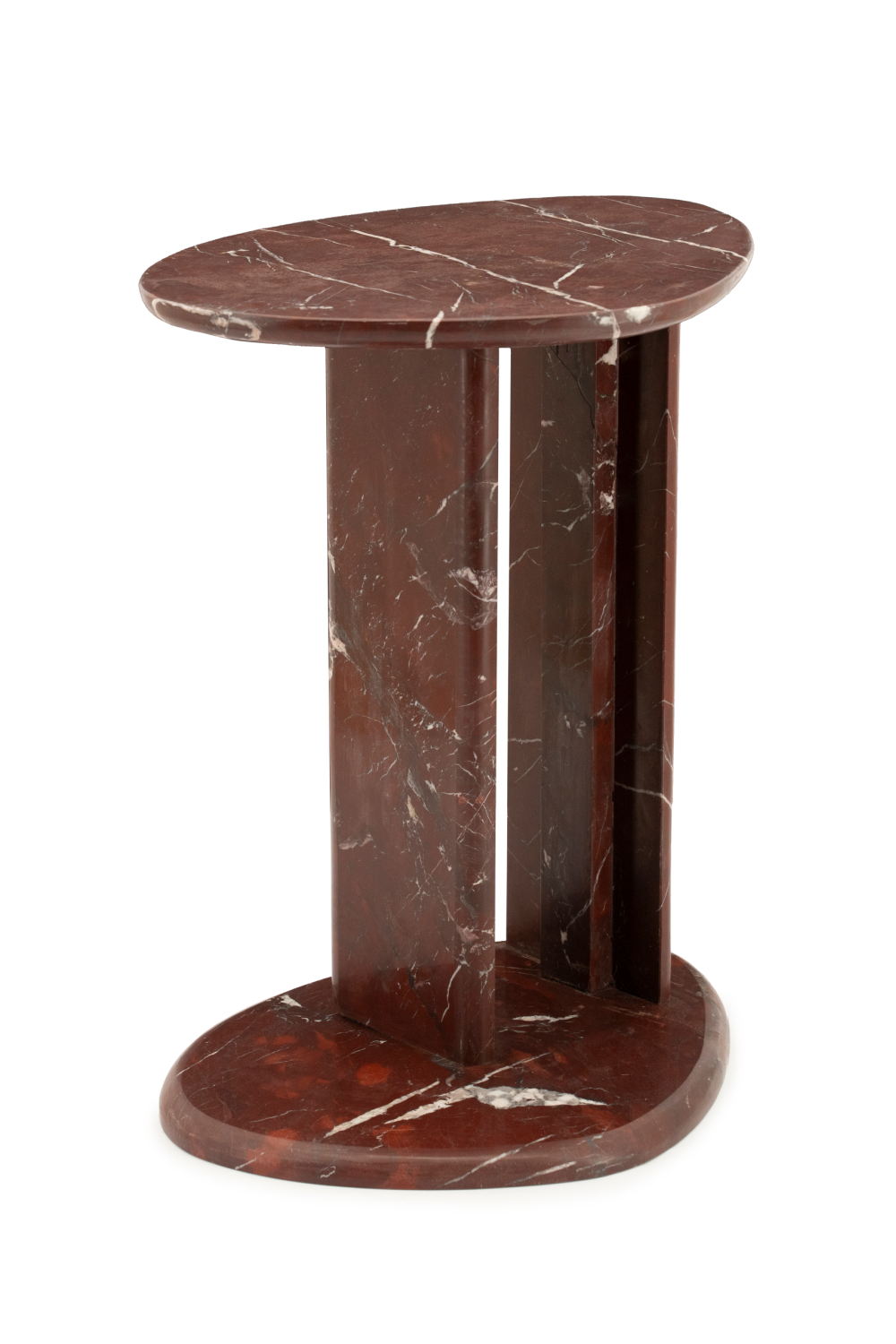 Polished Marble Side Table | By-Boo Lior | Oroa.com