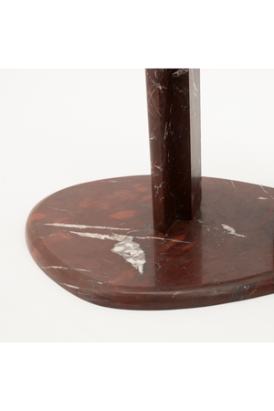 Polished Marble Side Table | By-Boo Lior | Oroa.com