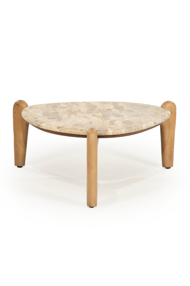 Polished Marble Coffee Table | By-Boo Marnish | Oroa.com