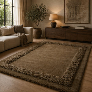   Hand-tufted Neutral Carpet 6 x 9'5" | Oroa.com