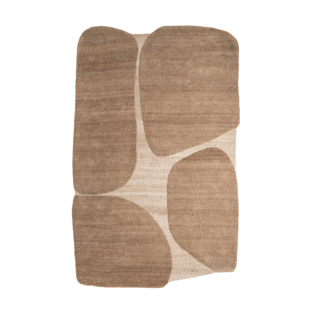 Modern European furniture - Organic Hand-tufted Wool Carpet 6' x 9'5" - www.oroa.com