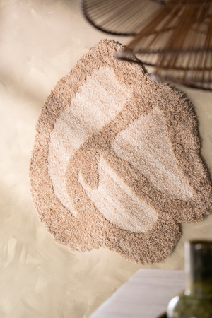 Beige Wool Wall Decor | By-Boo Kaaba | Oroa.com