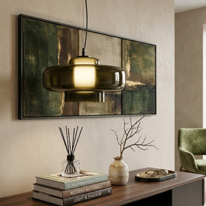   Painted Glass Pendant Lamp | Oroa.com