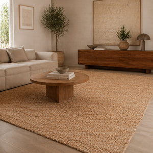  Hand-woven Cotton Carpet 6' x 9'5" | Oroa.com