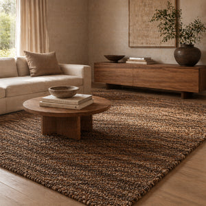   Hand-woven Cotton Carpet 6' x 9'5" | Oroa.com