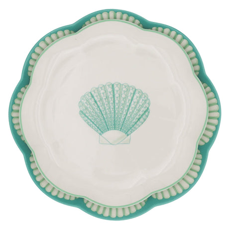 Balearic Blu Dinner Plate - Set of 4 (+1 Bonus Plate)
