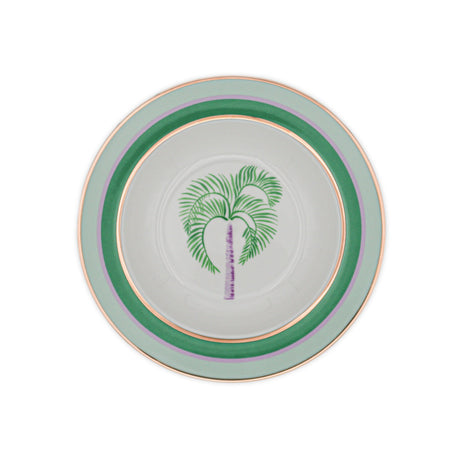 Bernadette Palm Soup Bowl - Set of 4 (+1 Bonus Bowl)