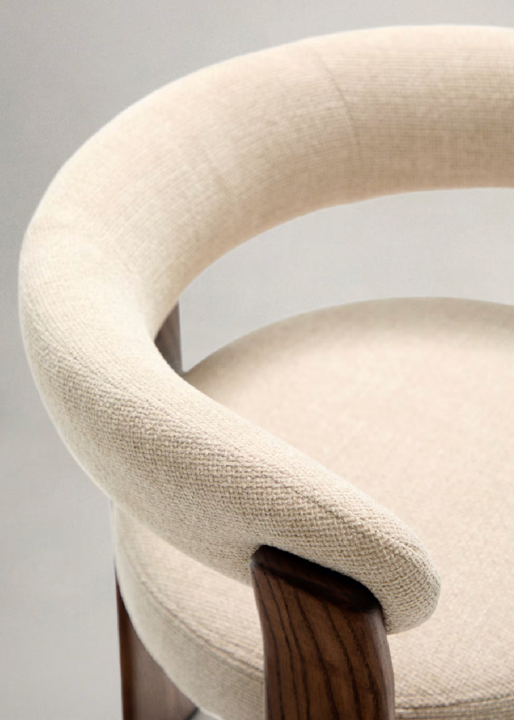   Beige Dining Arm Chair | Oroa.com