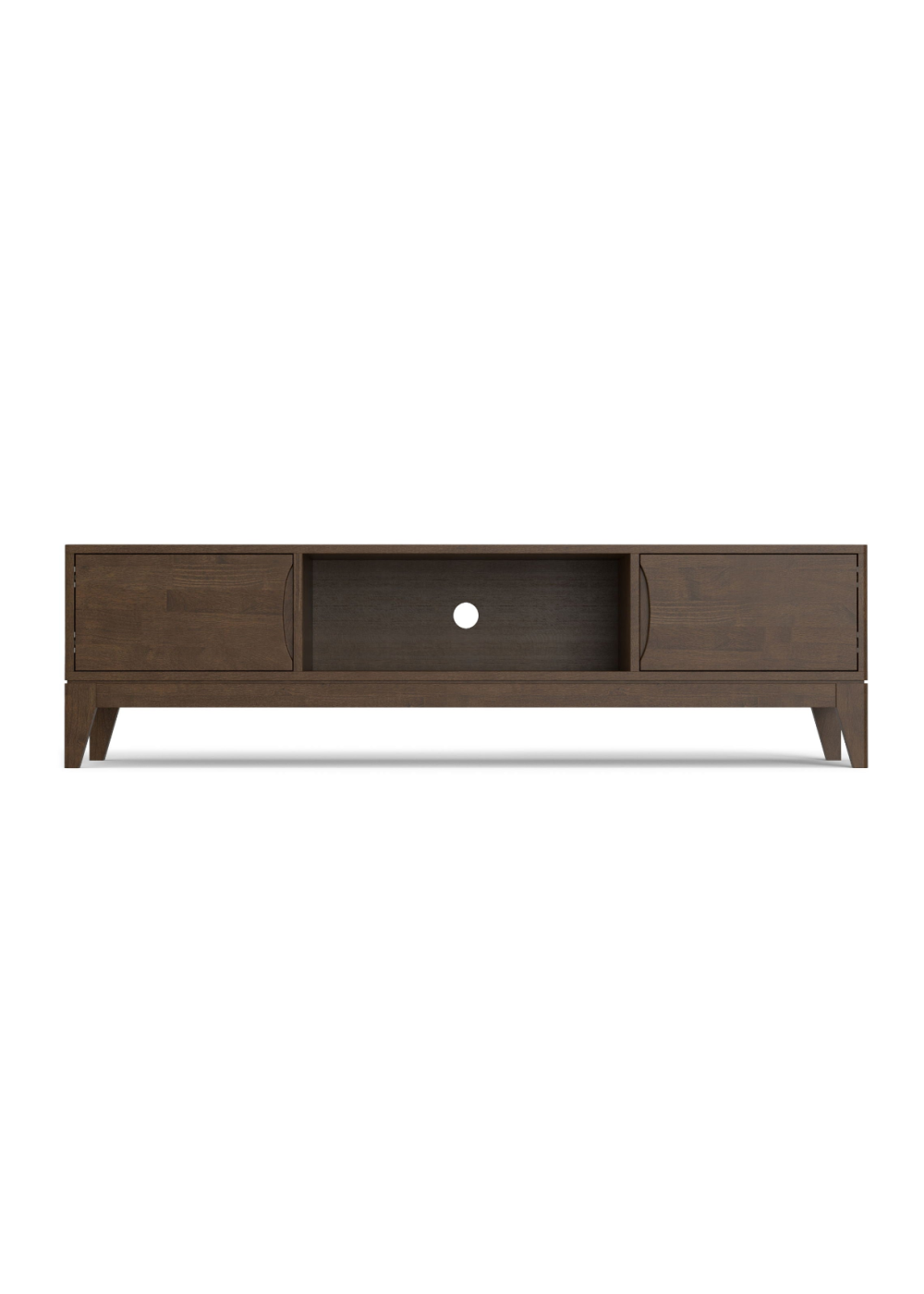 Media Unit - Solid Wood Finish - OROA