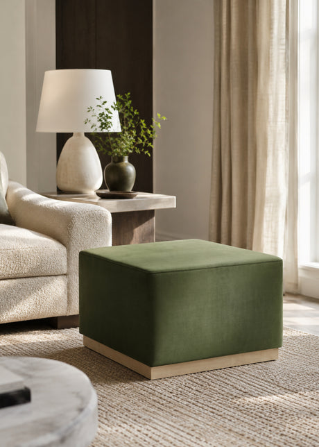 green cube ottoman - oroa