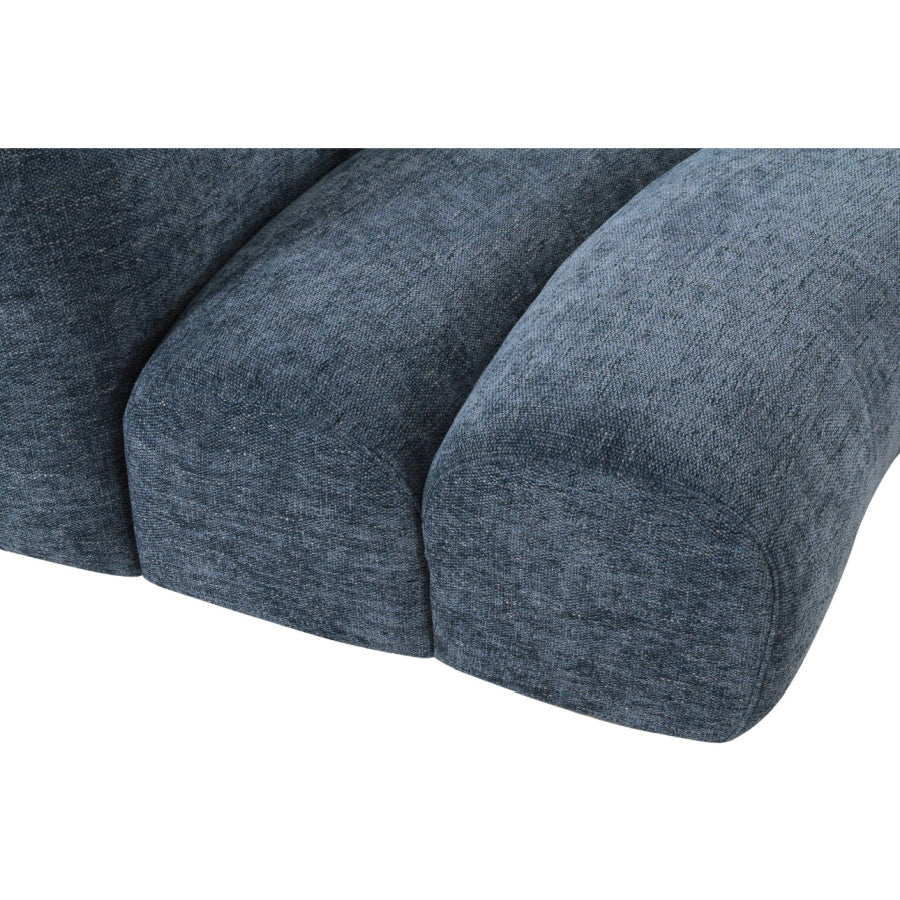 Blue Fabric Modular Sofa | OROA Modern Forman