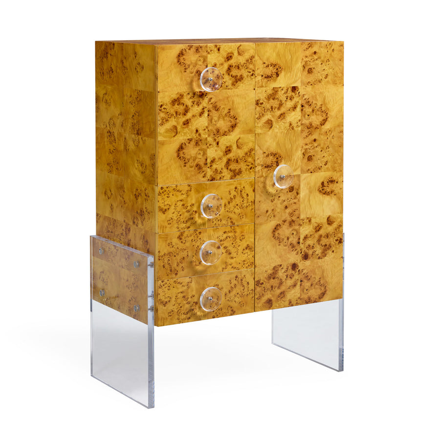 Mappa Wood Bar Cabinet | Jonathan Adler Bond | Oroa.com