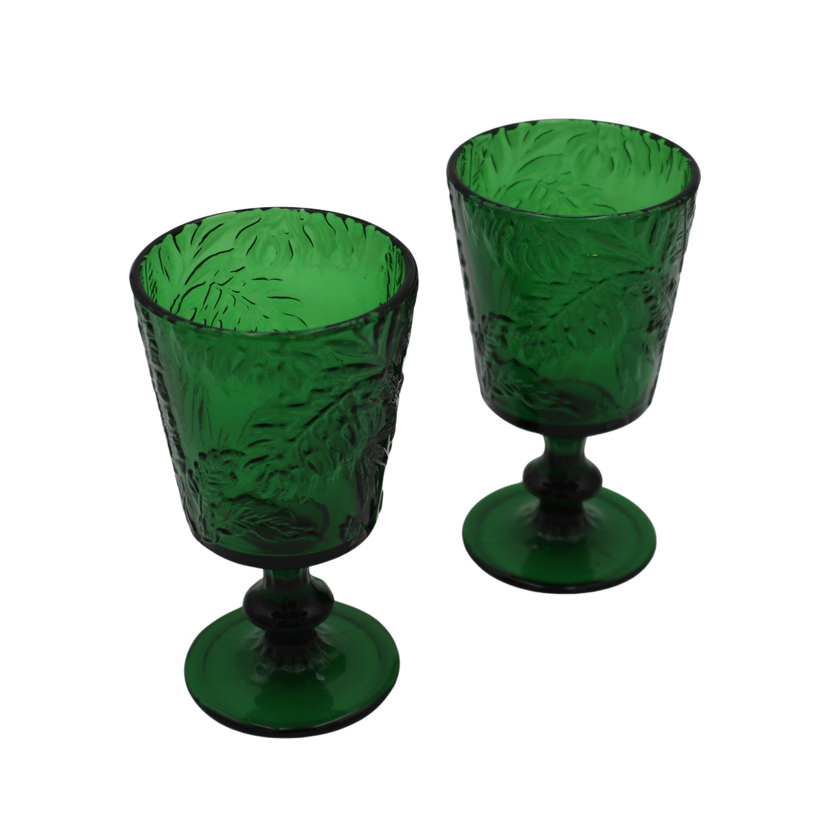 Botanic Imprinted Chalice - Set of 6 - Drinkglasses