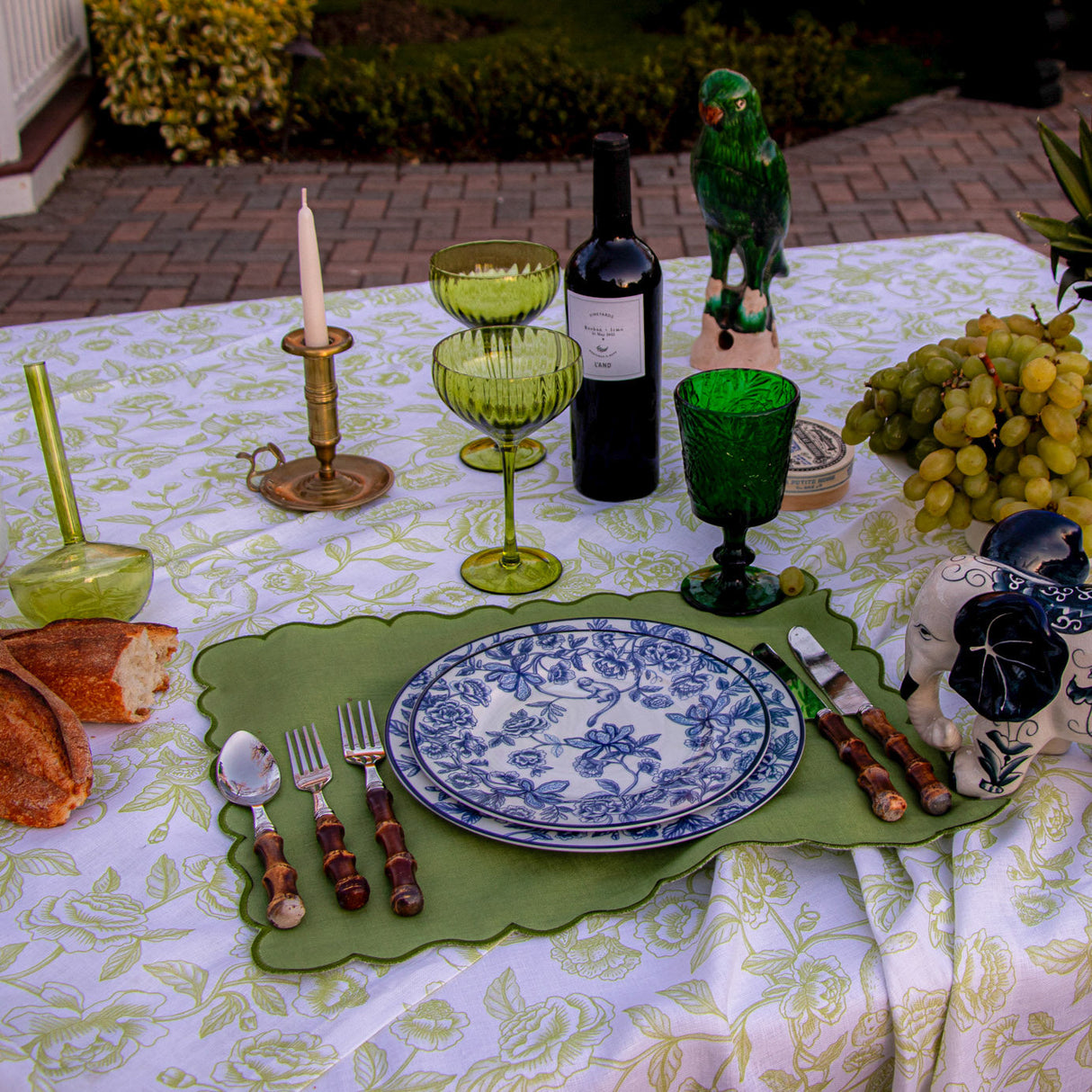 Botanic Imprinted Chalice - Set of 6 - Drinkglasses