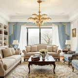 eichholtz palm leaf chandelier - OROA