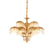 eichholtz palm leaf chandelier - OROA