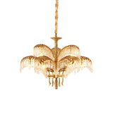 eichholtz palm leaf chandelier - OROA