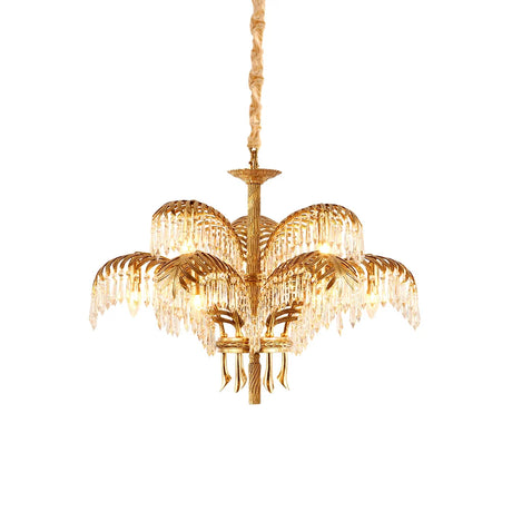 eichholtz palm leaf chandelier - OROA