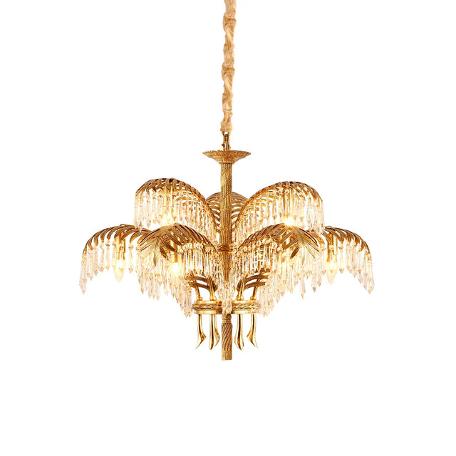 eichholtz palm leaf chandelier - OROA