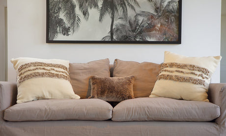 Merino Wool Throw Pillow | Homelosophy Bubble Boho