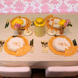 Bumble Homecoming Scalloped Starter Plate - Case of 12 Plates (+3 Bonus Plates)
