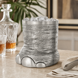 Pewter Elephant Foot Ice Bucket - OROA