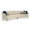 Nail-Trimmed Tufted Sofa | Caracole Laf | Oroa.com