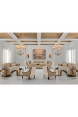 Nail-Trimmed Tufted Sofa | Caracole Raf | Oroa.com