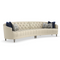 Nail-Trimmed Tufted Sofa | Caracole Raf | Oroa.com
