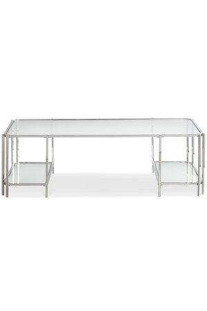 Reflective Glass Coffee Table | Caracole | Oroa.com