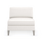 Cream Modern Loveseat | Caracole Victoria | Oroa.com