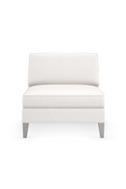 Cream Modern Loveseat | Caracole Victoria | Oroa.com