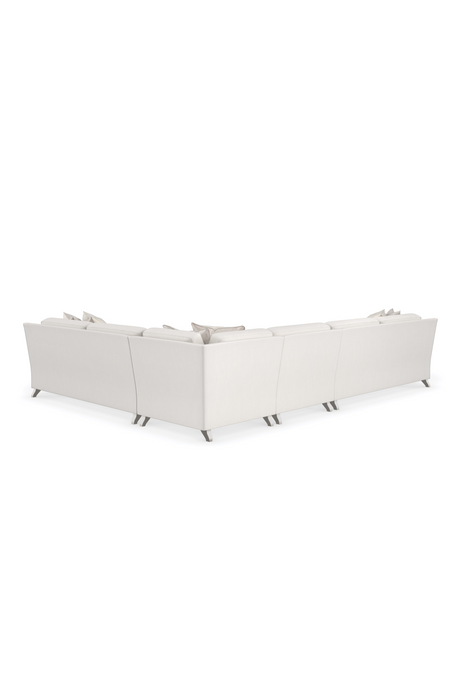 Cream Corner Sofa | Caracole Victoria | Oroa.com