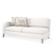 Cream Modern Loveseat | Caracole Victoria | Oroa.com