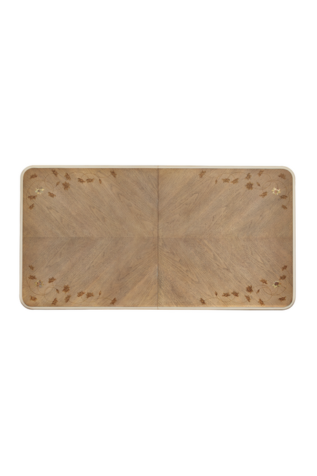 Silkscreened Extendable Dining Table | Caracole Rectangle | Oroa.com