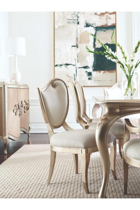 Carved Scroll Side Chair (2) | Caracole | Oroa.com
