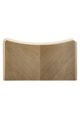Mid-Century Modern Hardwood Nightstand | Caracole Fontainebleau | Oroa.com