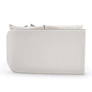   Modern European furniture - Cream Chenille Right-Armed Sofa - www.oroa.com | Oroa.com
