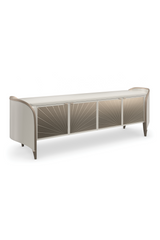 Oval Modern Media Cabinet | Caracole Valentina | Oroa.com