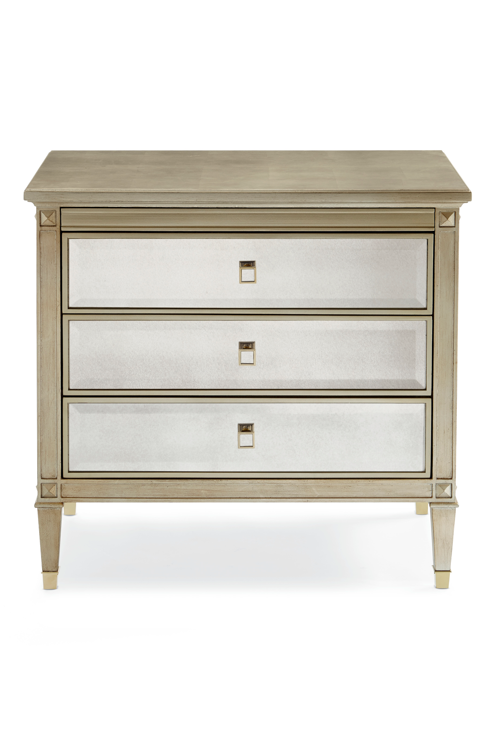 Antique Mirror Nightstand Classic Beauty
