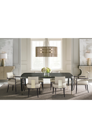 Extendable Wood Dining Table | Caracole All Trimmed Out | Oroatrade.com