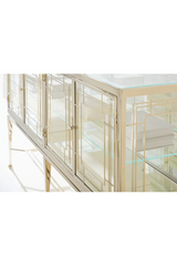 Clear Glass Sideboard | Caracole Worth Its Weight In Gold | Oroa.com